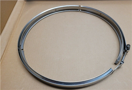 CL-CAT4_Diesel Particulate Filter (DPF) Caterpillar V-BAND CLAMP 12 inch STAINLESS STEEL CAT 224-5572